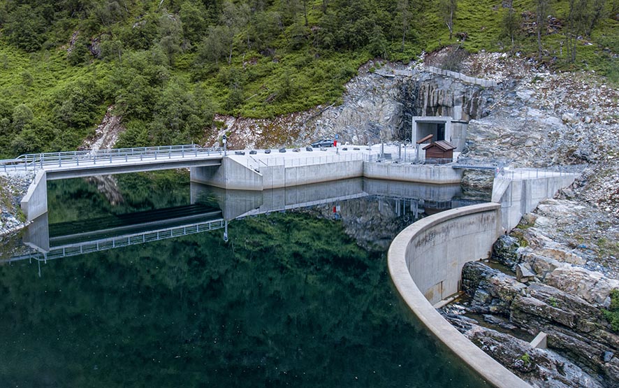 Aquila Capital Wasserkraft Anlage in Norwegen